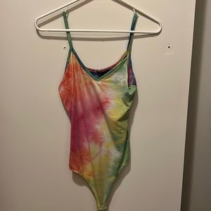Tie dye body suit, size medium, worn once